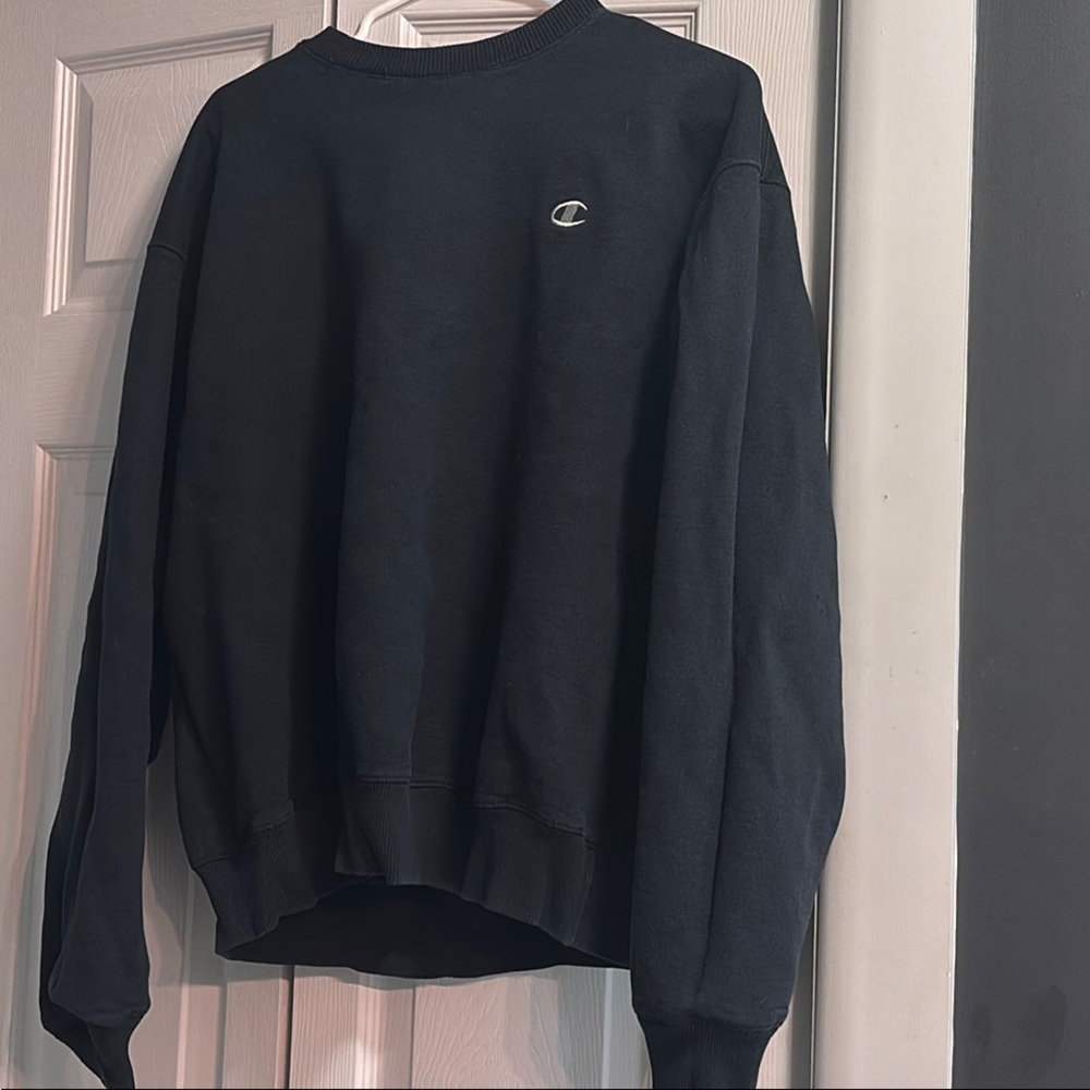 Champion Dark Sweatshirt with Logo